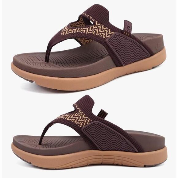 COFACE Orthotic Sandals Flip Flops Women’s Size 9 Arch Support Plantar Fasciitis - Picture 8 of 8